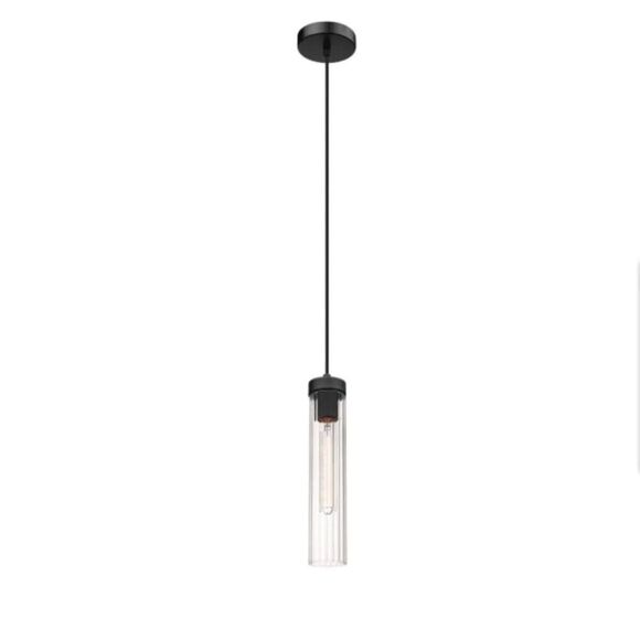 Z-Lite 740P Beau 5"W Mini Pendant Light Matte Black Fixture Home Improvement NEW - Picture 5 of 16